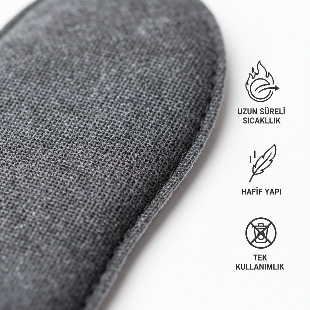 ThermaStep™ Tek Kullanımlık Ayak Isıtıcı Tabanlık